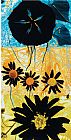 Leaves Paintings - Petals and Leaves I by Jaquiel